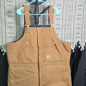 NWOT Carhartt XL Overalls Bibs Men's Loose Fit